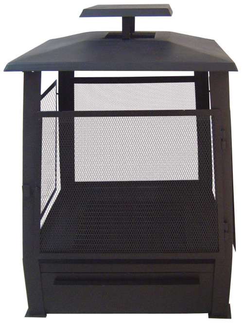 Terrassenofen “Pagode” aus Gusseisen, schwarz (Kopie)