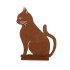 Katze sitzend 
