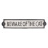 beware of the cat 