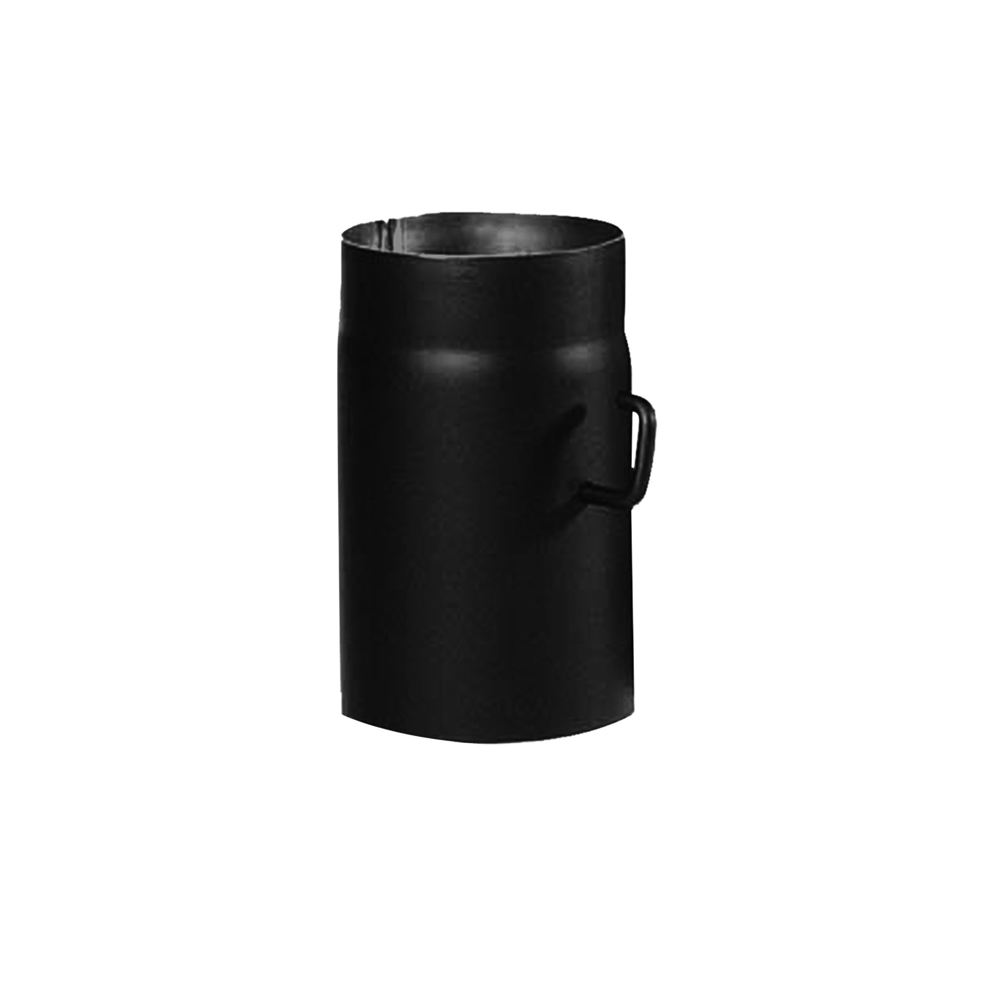 Maße: L 500 x Ø 100 mm Kamino Flam Ofenrohr schwarz Rauchrohr aus Stahl mit hitzebeständiger Senotherm® Beschichtung Abgasrohr speziell für Pelletöfen geeignet geprüft nach Norm EN 1856-2