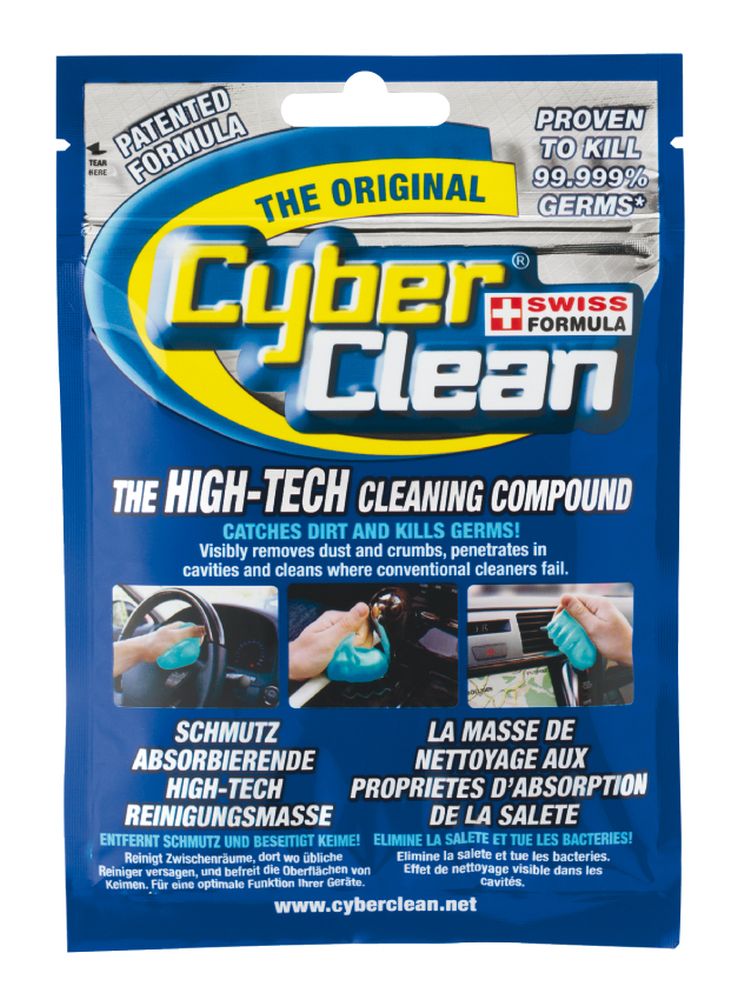 SECUVISION Cyber Clean Reinigungsknete Auto, 75 g