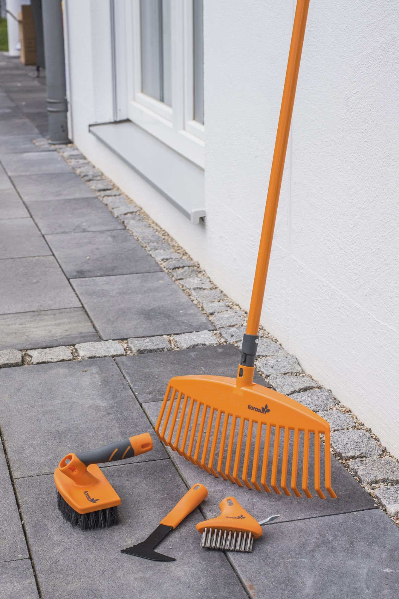 florasun Teleskopstiel frei mit 7 Aufsätzen kombinierbar, ausziehbar